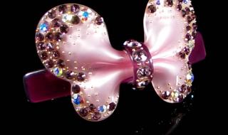 千千氏发夹是施华洛世奇嘛 施华洛世奇水晶发夹